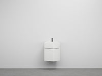 # MOBILE KANTO CON LAVABO con TROPPOPIENO da 50cm - CIELO salvaspazio elegante e finiture personalizzabili Made in Italy