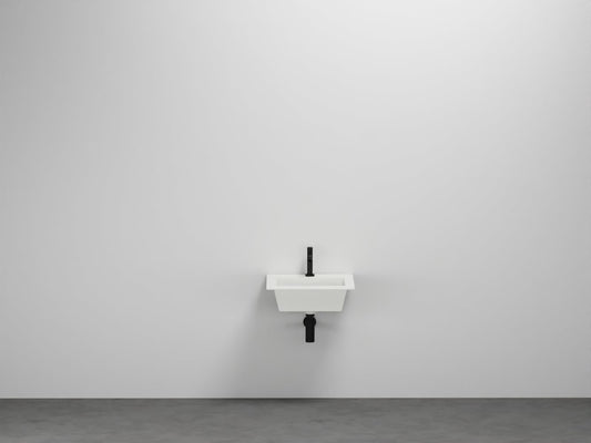 # LAVABO SOSPESO ERA 48cm - CIELO in ceramiche dal design geometrico essenziale