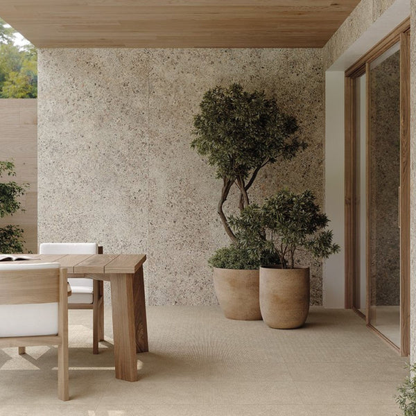 # MATERIA - FAP CERAMICHE pavimenti materici per ambienti residenziali orientati alla materia