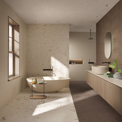 # MATERIA - FAP CERAMICHE pavimenti materici per ambienti residenziali orientati alla materia