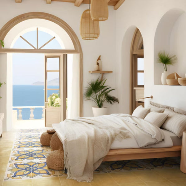 MAIOLICHE DEL GOLFO SAVOIA ITALIA Piastrelle in gres porcellanato decorato effetto maiolica napoletana per pavimenti e rivestimenti d’interni ed esterni