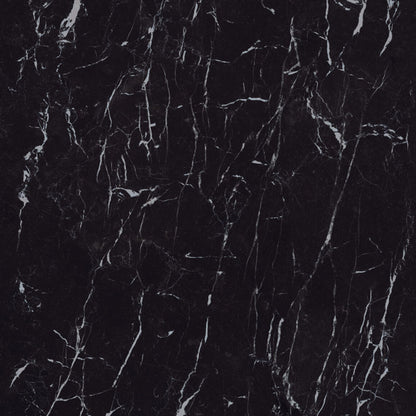 # MARQUINA Gres porcellanato nero lucido - TAGINA Marmo nero lucido con venature bianche