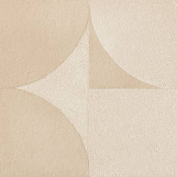 # MAT&MORE - FAP CERAMICHE lavorazioni lucide su fondi matt creano effetti geometrici in rilievo