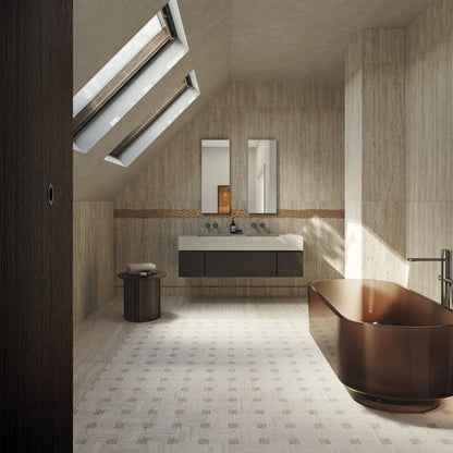 # MATERIA - FAP CERAMICHE pavimenti materici per ambienti residenziali orientati alla materia