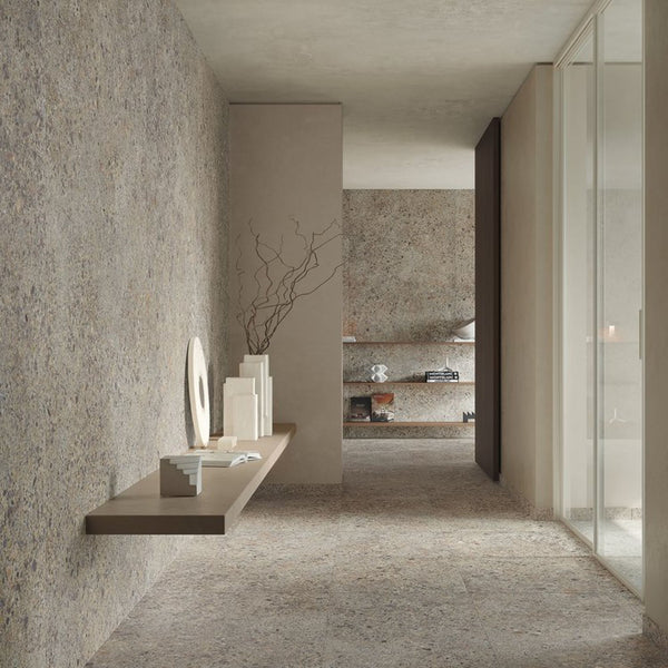 # MATERIA - FAP CERAMICHE pavimenti materici per ambienti residenziali orientati alla materia
