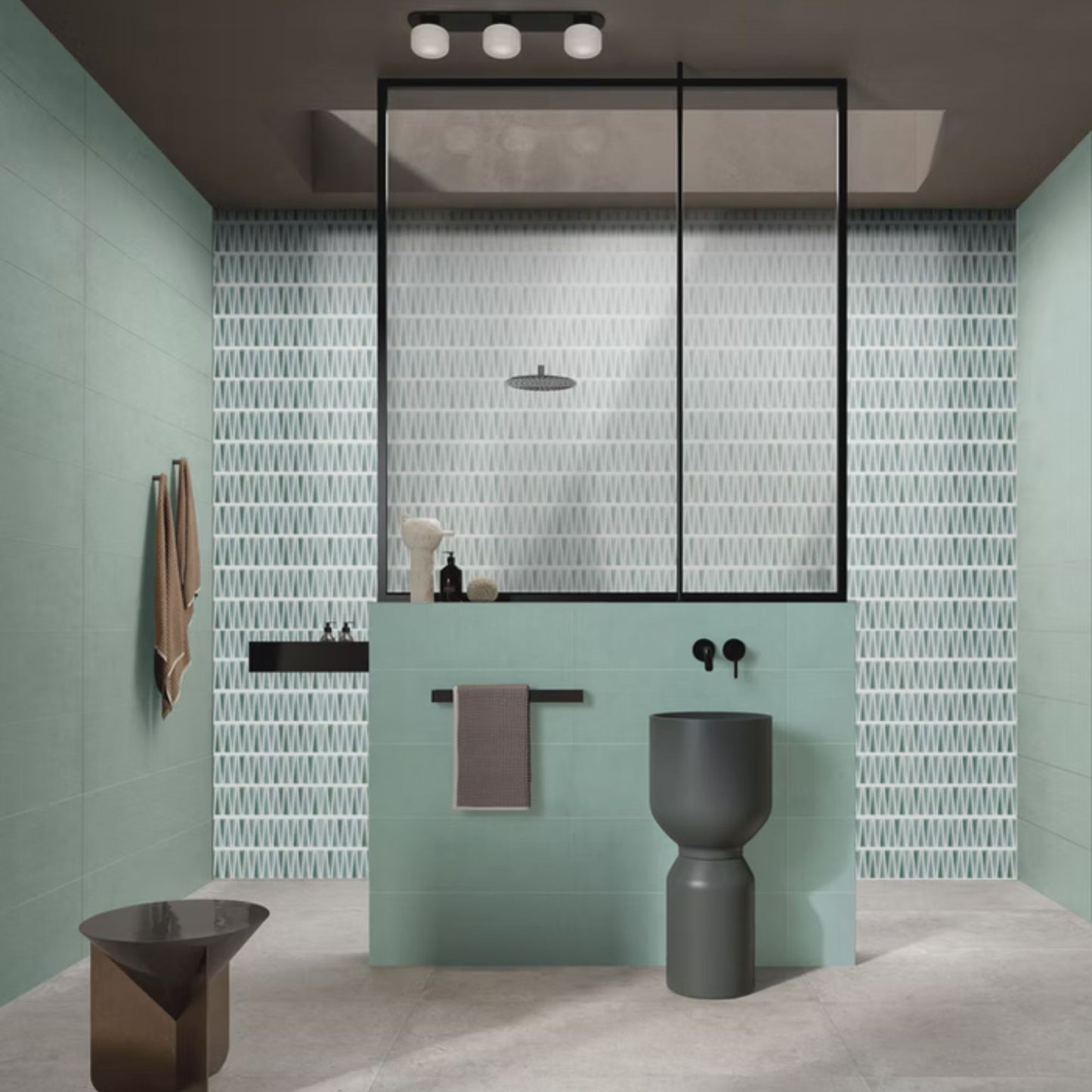 MEDLEY SAVOIA ITALIA rivestimenti in bicottura in pasta bianca per bagno e living dallo stile elegante e contemporaneo