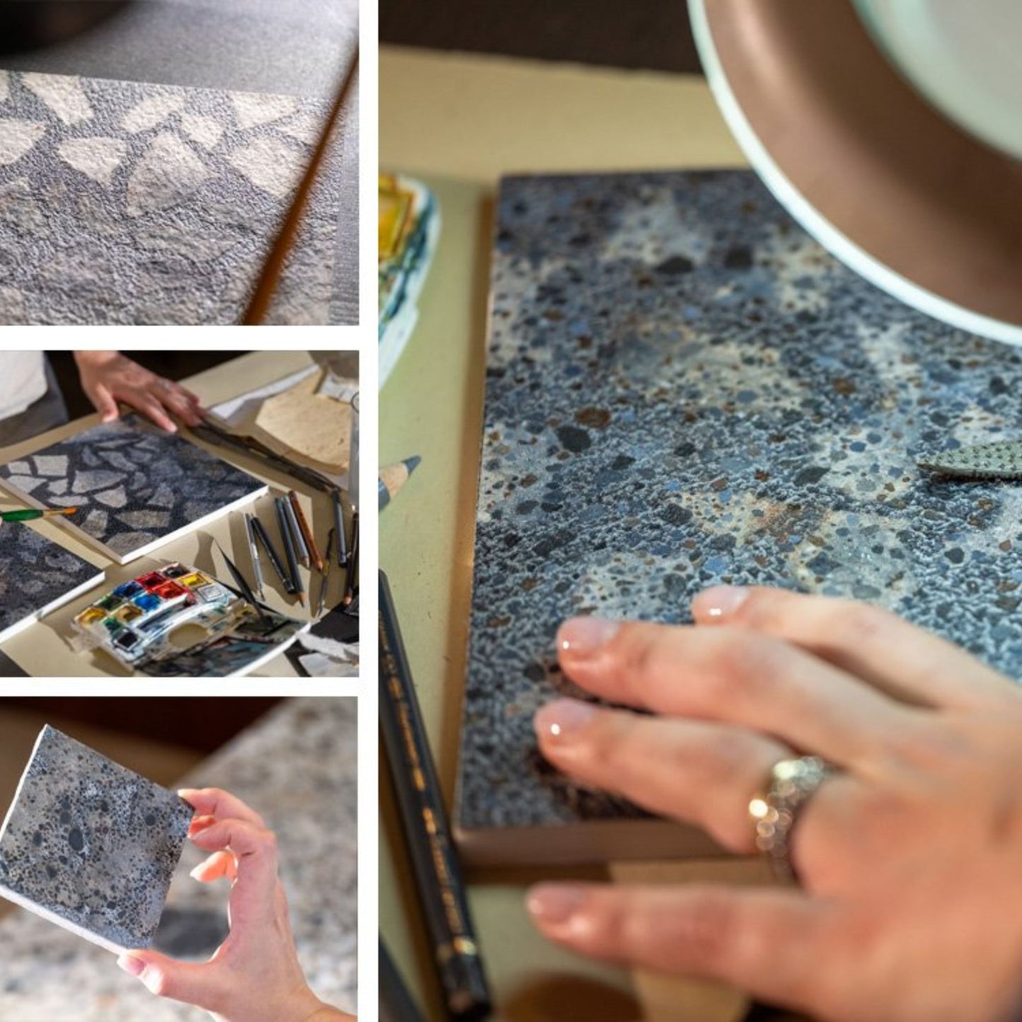 # MATERIA - FAP CERAMICHE pavimenti materici per ambienti residenziali orientati alla materia