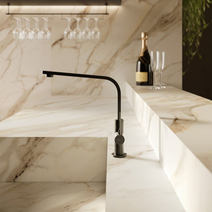 Miscelatore Cucina Newform Maki Design Moderno per Lavello in Acciaio Inox