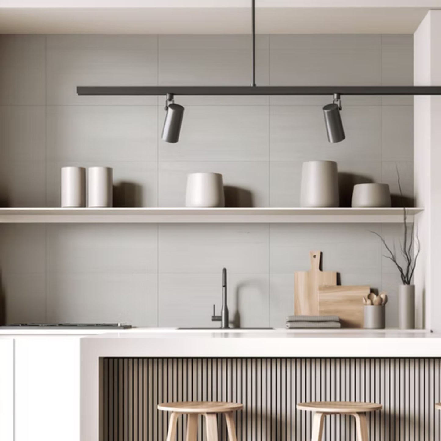 MINIMAL SAVOIA ITALIA rivestimenti in bicottura in pasta bianca effetto neutro e materico per pareti bagno e living