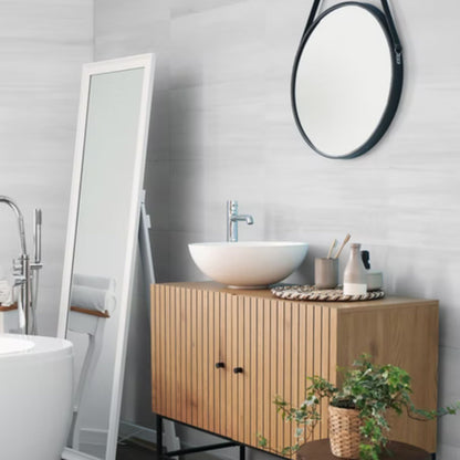 MINIMAL SAVOIA ITALIA rivestimenti in bicottura in pasta bianca effetto neutro e materico per pareti bagno e living