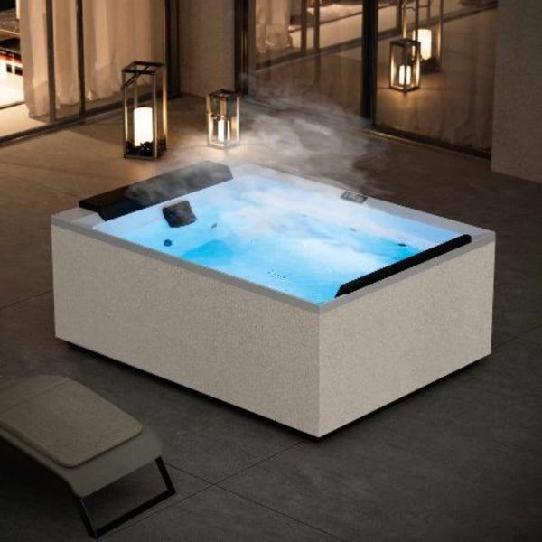 # MINIPISCINA IDROMASSAGGIO da esterno DIVINA M SPA - NOVELLINI Vasca idromassaggio da esterno