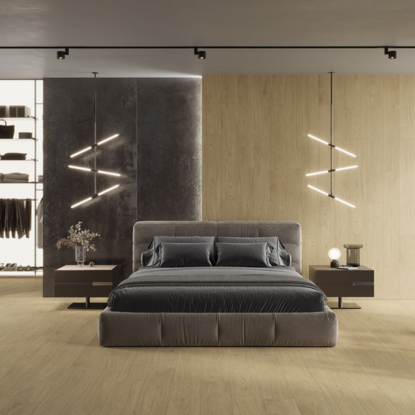# MONTALCINO Gres effetto legno - TAGINA Texture ispirate al rovere, larice e quercia per spazi eleganti e autentici