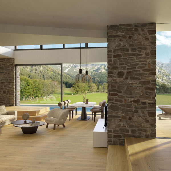 # MONTALCINO Gres effetto legno - TAGINA Texture ispirate al rovere, larice e quercia per spazi eleganti e autentici
