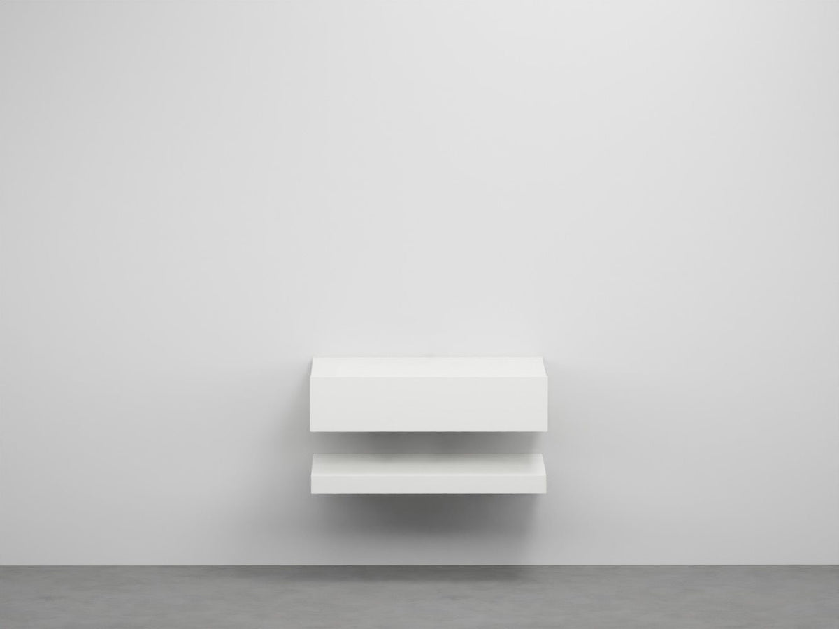 # MENSOLA FILO SENZA LAVABO - CIELO superficie d'appoggio ampia e versatile per bagno