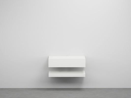 # MENSOLA FILO SENZA LAVABO - CIELO superficie d'appoggio ampia e versatile per bagno