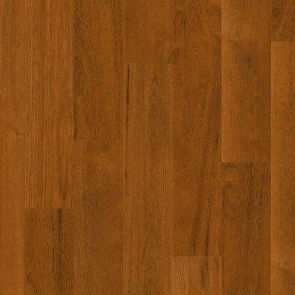 Pavimento in Laminato CAPTURE MERBAU QUICK-STEP effetto legno rosso impermeabile con tecnologia Scratch Guard, posa Uniclic