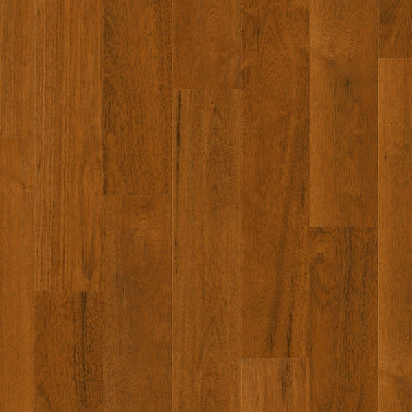Pavimento in Laminato CAPTURE MERBAU QUICK-STEP effetto legno rosso impermeabile con tecnologia Scratch Guard, posa Uniclic