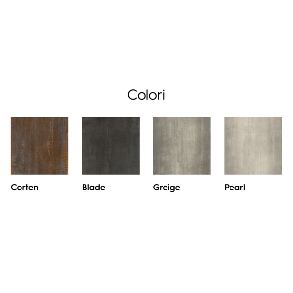 # METAL - LA FABBRICA AVA gres porcellanato dal carattere metal