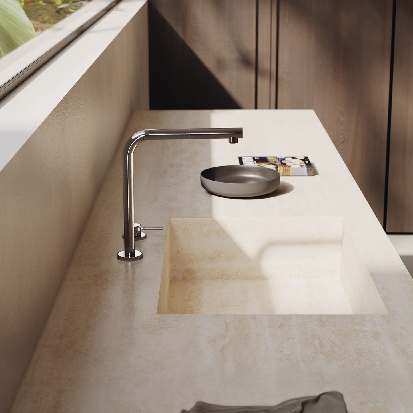 Miscelatore Cucina Newform N21 Monocomando per Lavello ad Alte Prestazioni e Design Contemporaneo