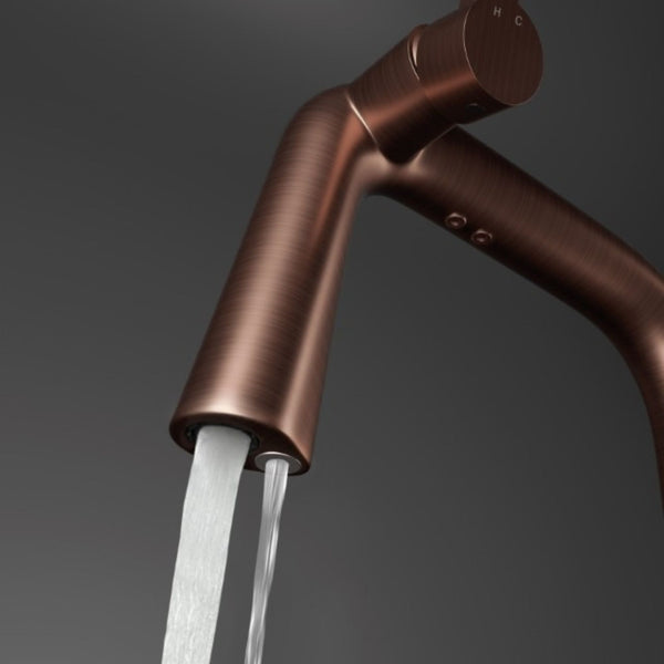 Miscelatore Multifunzionale Newform Alkimia Elettronico Acqua Depurata e Sanitaria Design Hi-Tech