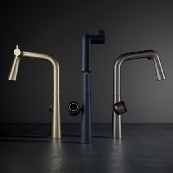 Miscelatore Multifunzionale Newform Alkimia Elettronico Acqua Depurata e Sanitaria Design Hi-Tech