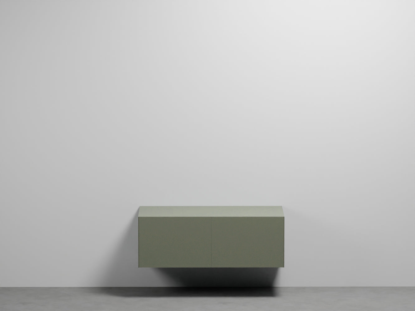 # MOBILE SOSPESO DELFO 113 con FRONTALE CASSETTI LISCIO SENZA FORI - CIELO per bagno