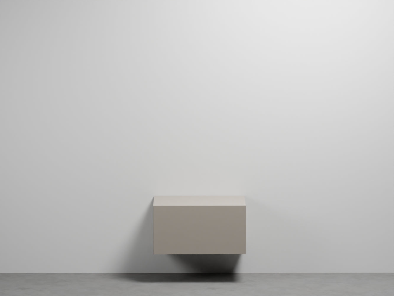 # MOBILE SOSPESO DELFO 76 con FRONTALE CASSETTO LISCIO SENZA FORI - CIELO arredamento per bagno
