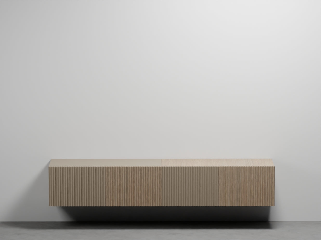 # MOBILE SOSPESO DELFO 226 con FRONTALE CASSETTI IN LISTELLI SENZA FORI - CIELO arredamento per bagno