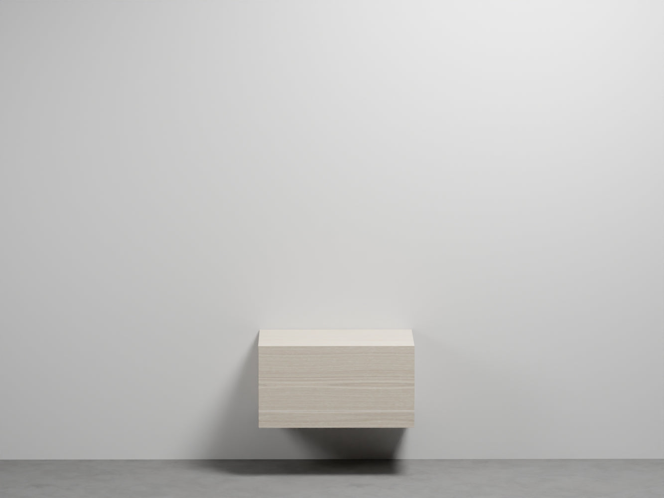 # MOBILE SOSPESO DELFO 76 con FRONTALE CASSETTO LISCIO SENZA FORI - CIELO arredamento per bagno