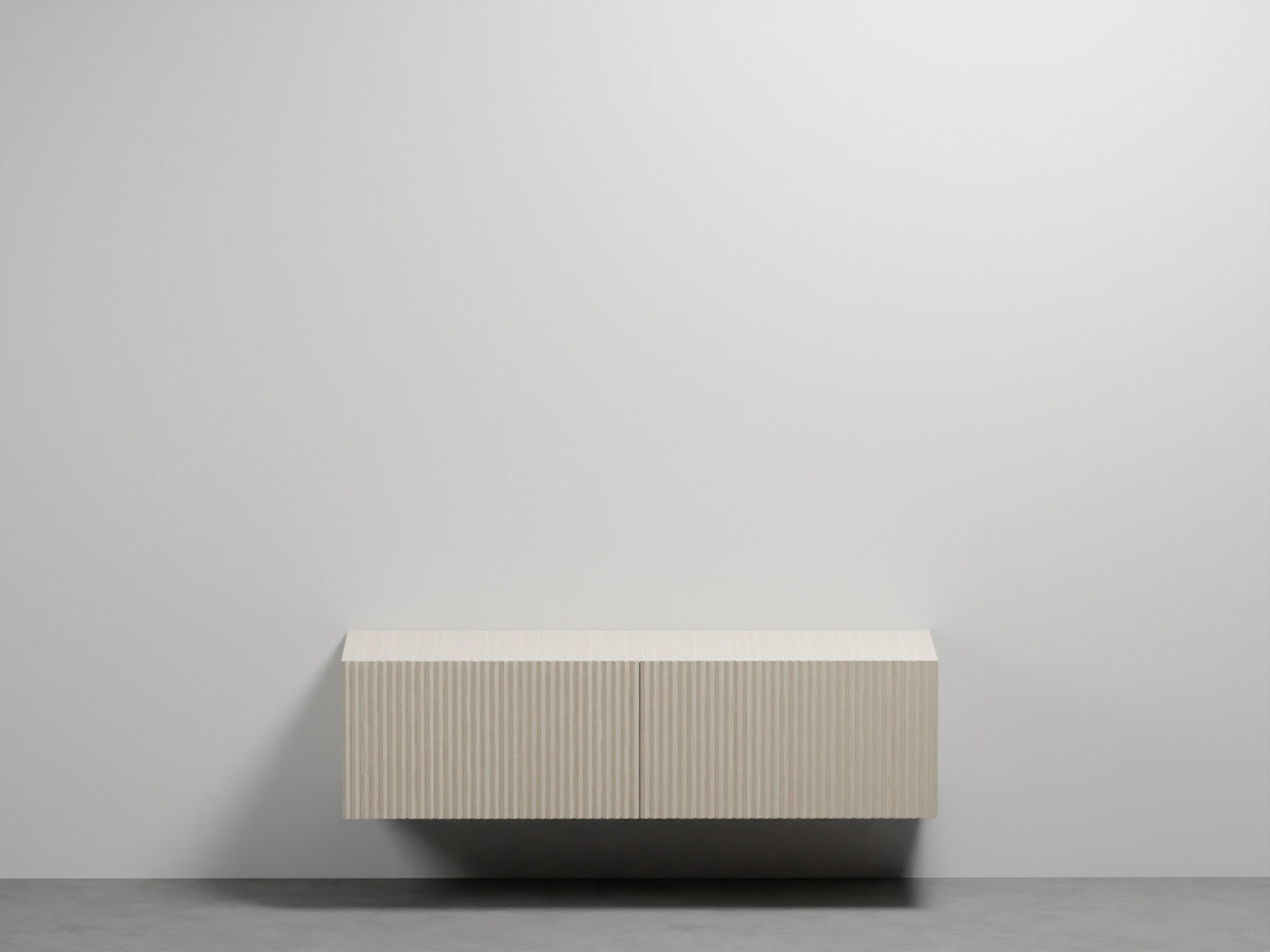 # MOBILE SOSPESO DELFO 152 con FRONTALE CASSETTI IN LISTELLI SENZA FORI - CIELO arredamento per bagno
