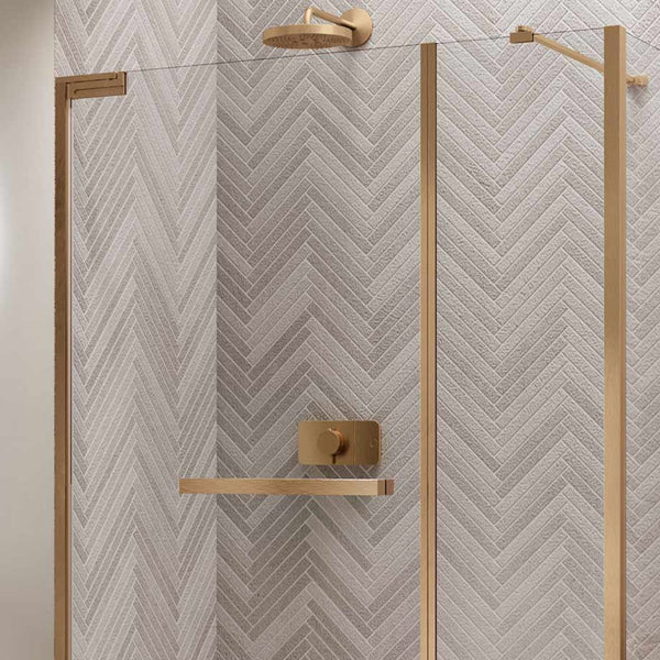 # BOX DOCCIA N180 G+F in linea - NOVELLINI box bagno elegante con chiusura magnetica soft closing