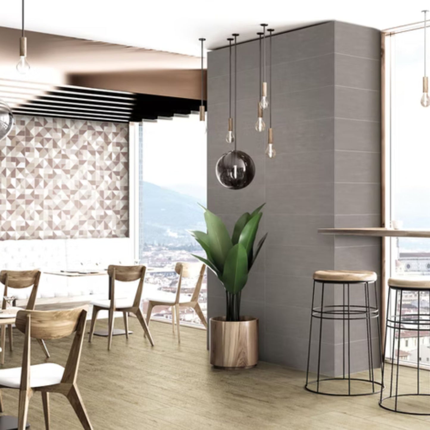 NUANCE SAVOIA ITALIA rivestimenti in bicottura in pasta bianca con superfici materiche e decorazioni per ambienti bagno e living