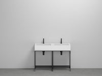 # LAVABO con DOPPIO BACINO NARCISO - CIELO lavandino per bagno in ceramica