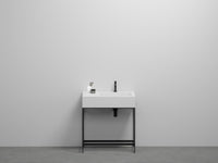 # LAVABO MINI BACINO con DESTRO NARCISO - CIELO lavandino dalle dimensioni compatte per bagno