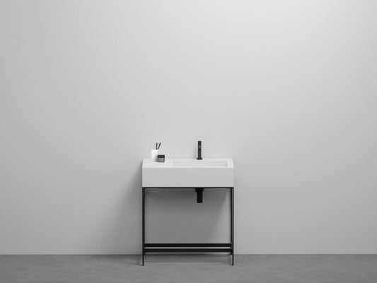 # LAVABO MINI BACINO con DESTRO NARCISO - CIELO lavandino dalle dimensioni compatte per bagno