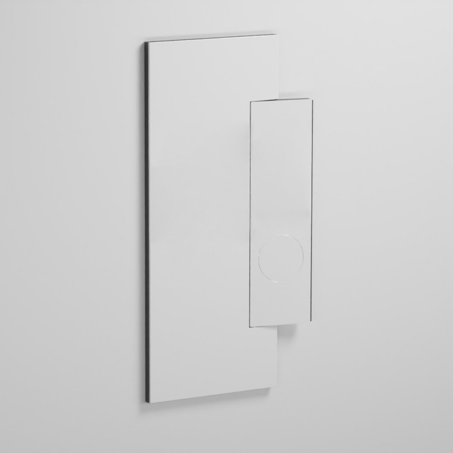 # SPECCHIO BAGNO KANTO - CERAMICA CIELO con lente ingranditore, design destro o sinistro