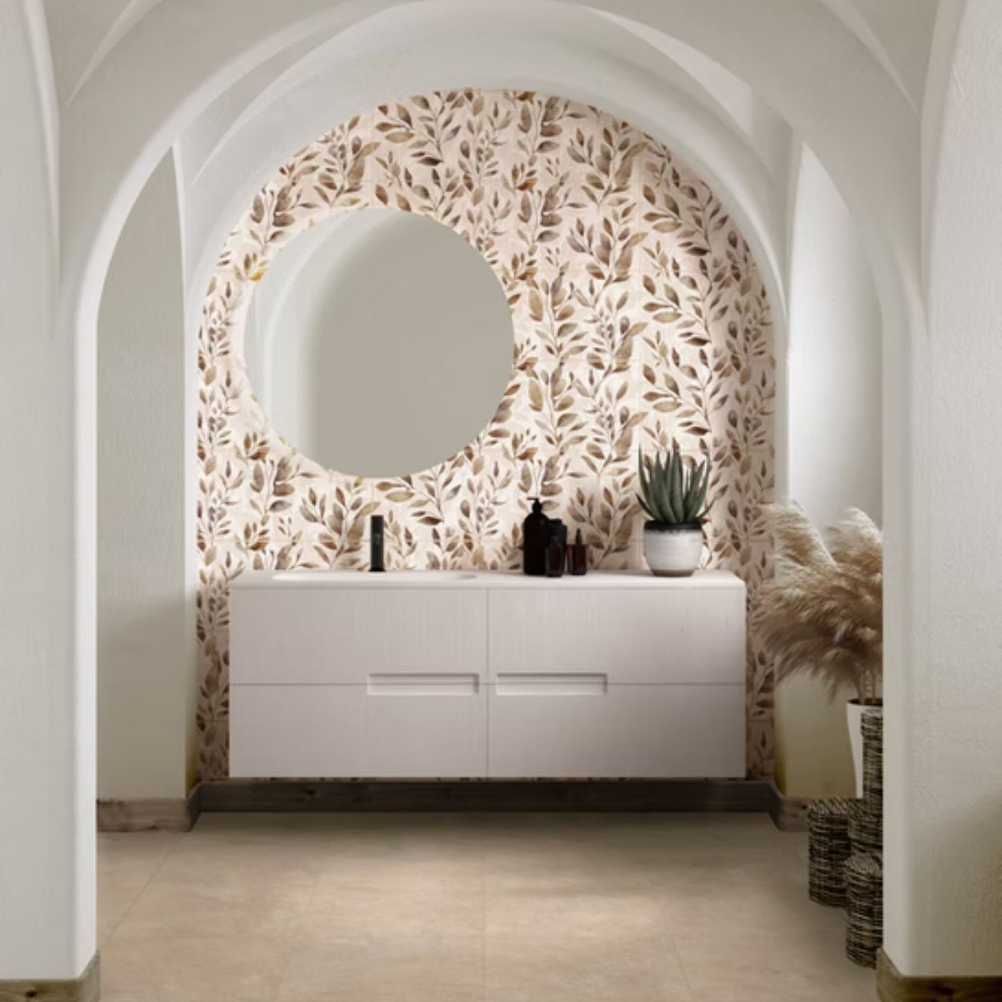 OASI RIVESTIMENTO SAVOIA ITALIA rivestimenti in bicottura in pasta bianca formato 33,3×100 cm effetto pietra naturale per interni bagno e living