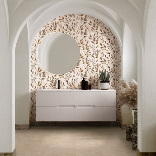 OASI RIVESTIMENTO SAVOIA ITALIA rivestimenti in bicottura in pasta bianca formato 33,3×100 cm effetto pietra naturale per interni bagno e living