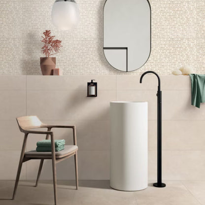 OASI RIVESTIMENTO SAVOIA ITALIA rivestimenti in bicottura in pasta bianca formato 33,3×100 cm effetto pietra naturale per interni bagno e living