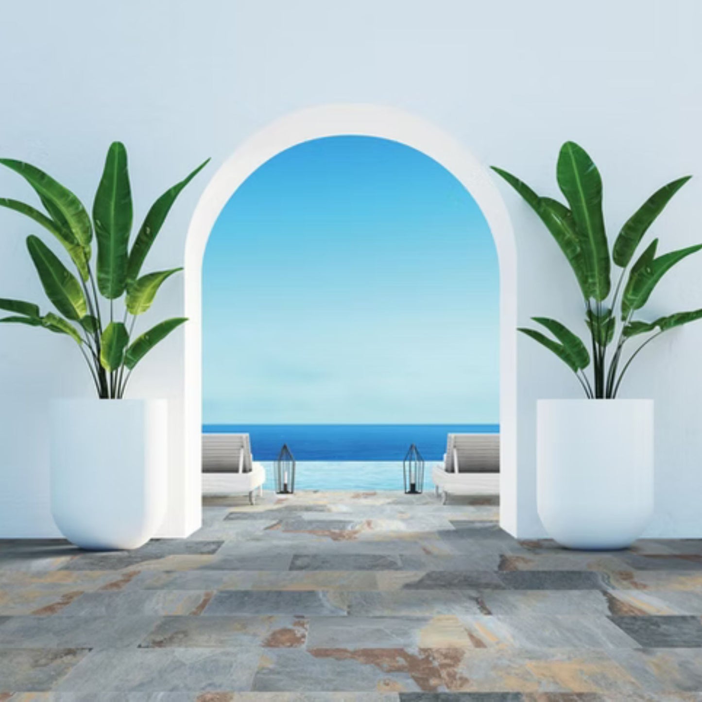 OCEAN SAVOIA ITALIA Piastrelle in gres porcellanato effetto pietra naturale ad alto realismo per pavimenti e rivestimenti interni ed esterni