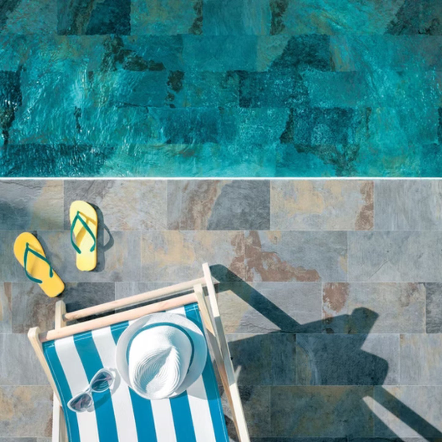 OCEAN SAVOIA ITALIA Piastrelle in gres porcellanato effetto pietra naturale ad alto realismo per pavimenti e rivestimenti interni ed esterni