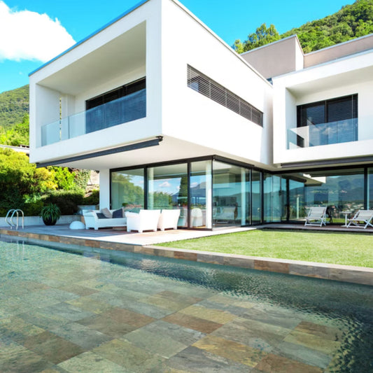 OCEAN SAVOIA ITALIA Piastrelle in gres porcellanato effetto pietra naturale ad alto realismo per pavimenti e rivestimenti interni ed esterni