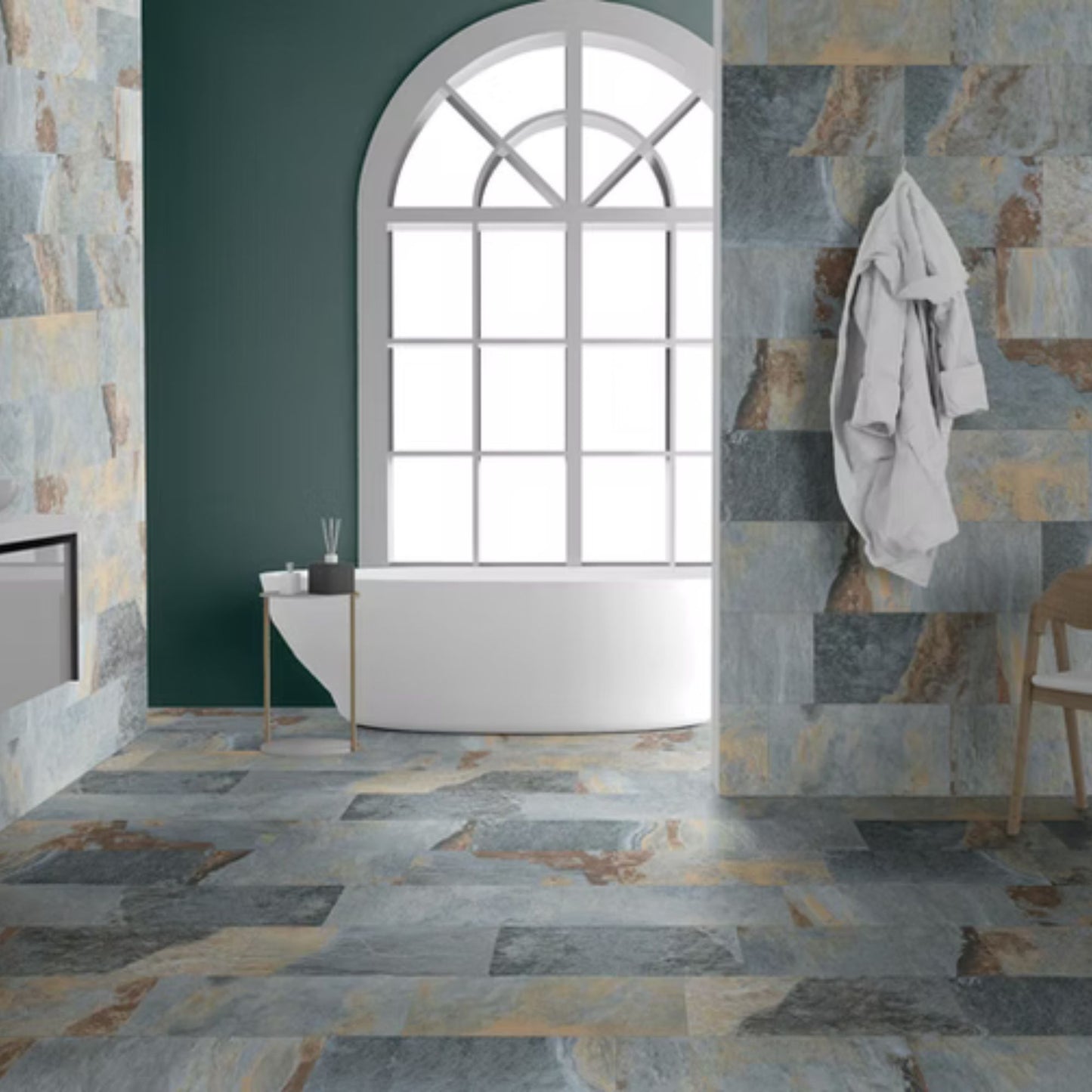 OCEAN SAVOIA ITALIA Piastrelle in gres porcellanato effetto pietra naturale ad alto realismo per pavimenti e rivestimenti interni ed esterni