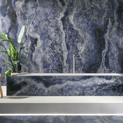 # ONYX DIAMOND Gres porcellanato effetto onice - TAGINA Superfici con microcristalli brillanti e tecnologia Diamond Shard Effect