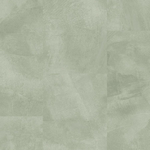 Pavimento in PVC ILLUME VERDE SOFT QUICK-STEP finitura effetto pietra con bisellatura naturale