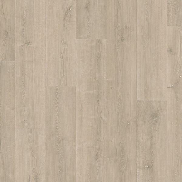 Pavimento in Laminato CAPTURE ROVERE SPAZZOLATO BEIGE QUICK-STEP bisellatura naturale, classe 32 e posa Uniclic per ambienti residenziali