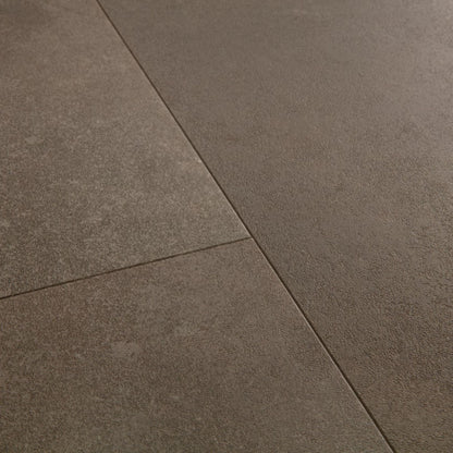 Pavimento in PVC ORO BASE PIETRA OSSIDATA QUICK-STEP effetto pietra impermeabili con tecnologia Hydroseal e posa Uniclic