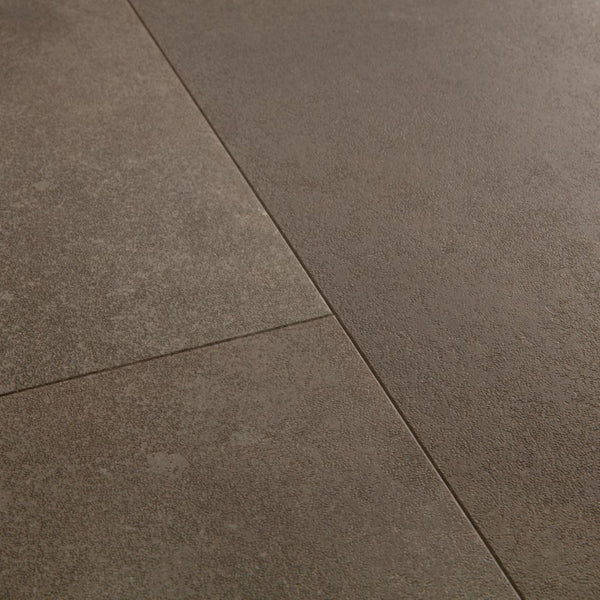 Pavimento in PVC ORO BASE PIETRA OSSIDATA QUICK-STEP effetto pietra impermeabili con tecnologia Hydroseal e posa Uniclic
