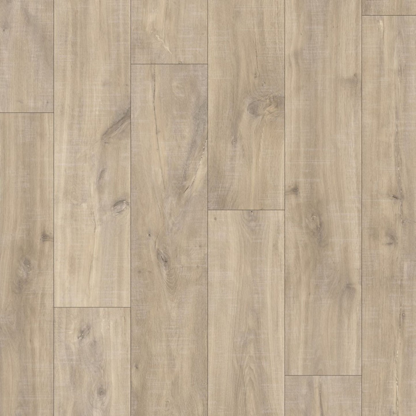 Pavimento in Laminato CLASSIC ROVERE HAVANA NATURALE QUICK-STEP taglio sega impermeabile e compatibilità con riscaldamento a pavimento
