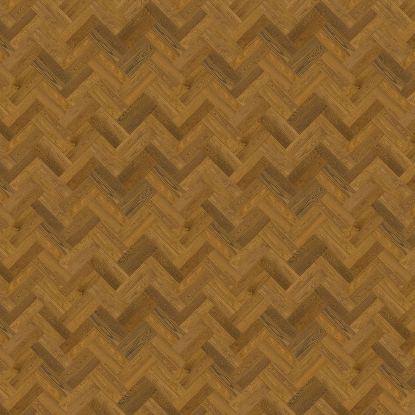 Pavimento in PARQUET DISEGNO ROVERE GREZZO CANNELLA EXTRA OPACO QUICK-STEP motivo a spina di pesce dona profondità e calore agli ambienti residenziali